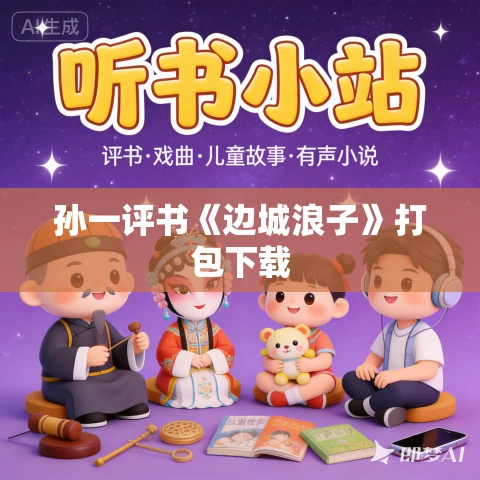 孙一评书《边城浪子》打包下载 孙一评书《边城浪子》打包下载