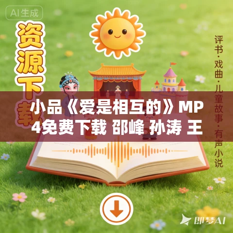 小品《爱是相互的》MP4免费下载 邵峰 孙涛 王宏坤 黑妹