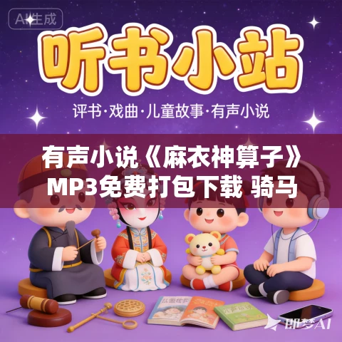 有声小说《麻衣神算子》MP3免费打包下载 骑马钓鱼  有声的紫襟播音 1115集完