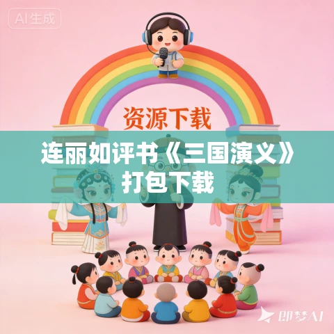 连丽如评书《三国演义》打包下载 连丽如评书《三国演义》打包下载