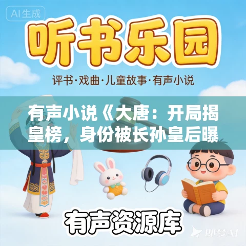 有声小说《大唐:开局揭皇榜,身份被长孙皇后曝光了》MP3免费打包下载 253集完结 有声小说《大唐:开局揭皇榜,身份被长孙皇后曝光了》MP3免费打包下载 253集完结