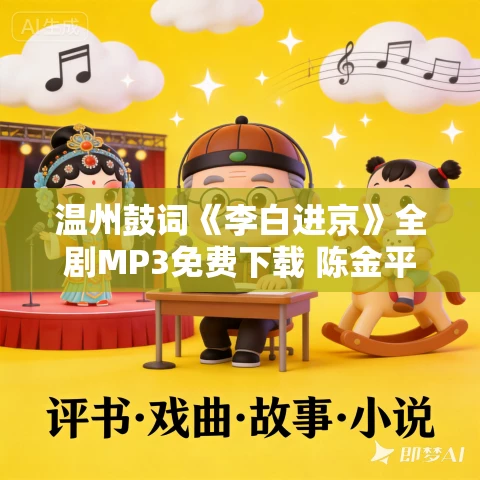 温州鼓词《李白进京》全剧MP3免费下载 陈金平 9集