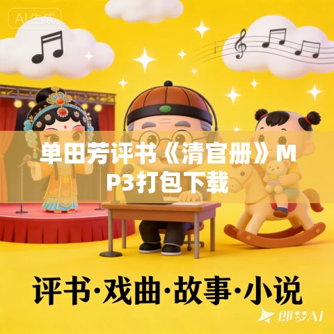 单田芳评书《清官册》MP3打包下载 单田芳评书《清官册》MP3打包下载