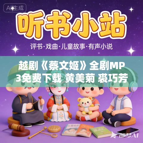 越剧《蔡文姬》全剧MP3免费下载 黄美菊 裘巧芳