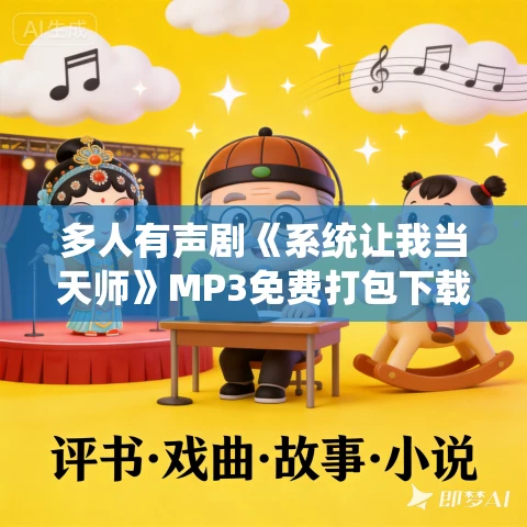 多人有声剧《系统让我当天师》MP3免费打包下载 探月播讲 1937集完结