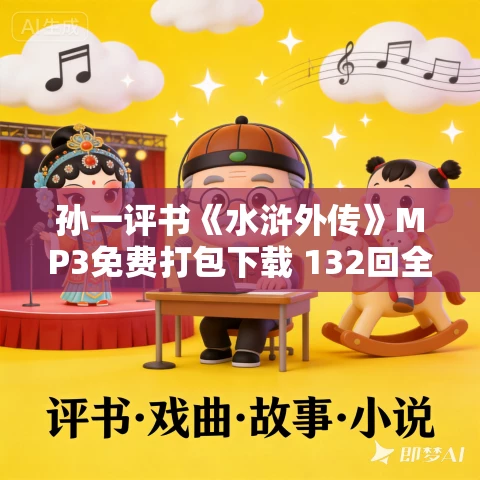 孙一评书《水浒外传》MP3免费打包下载 132回全