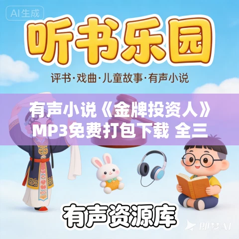 有声小说《金牌投资人》MP3免费打包下载 全三册306集完结
