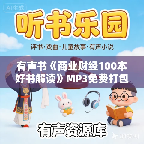 有声书《商业财经100本好书解读》MP3免费打包下载 109集完结