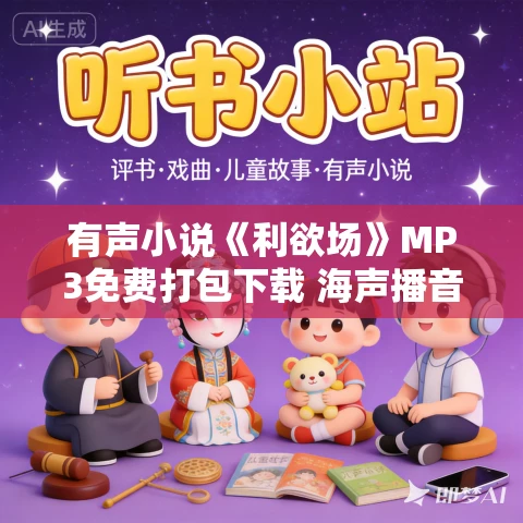 有声小说《利欲场》MP3免费打包下载 海声播音 41集全