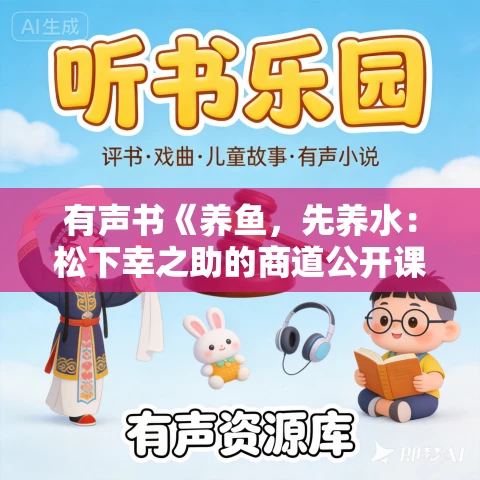 有声书《养鱼，先养水：松下幸之助的商道公开课》MP3免费打包下载 40集全