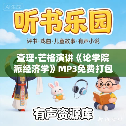 查理·芒格演讲《论学院派经济学》MP3免费打包下载 7集 晟焕播音