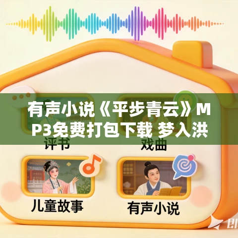 有声小说《平步青云》MP3免费打包下载 梦入洪荒小说 1355集全
