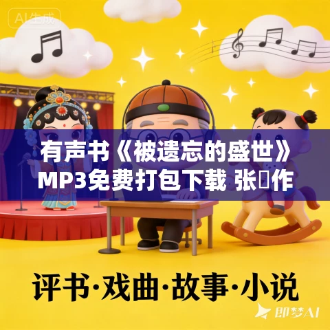 有声书《被遗忘的盛世》MP3免费打包下载 张嵚作品 72集 有益播音 有声书《被遗忘的盛世》MP3免费打包下载 张嵚作品 72集 有益播音