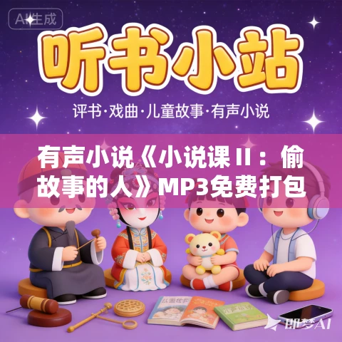 有声小说《小说课Ⅱ：偷故事的人》MP3免费打包下载 许荣哲作品 29集 晟焕播音