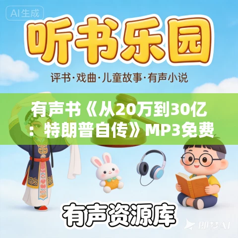 有声书《从20万到30亿:特朗普自传》MP3免费打包下载 32集 晟焕播音 有声书《从20万到30亿:特朗普自传》MP3免费打包下载 32集 晟焕播音
