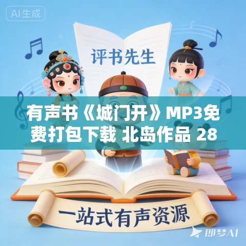 有声书《城门开》MP3免费打包下载 北岛作品 28集 晟焕播音