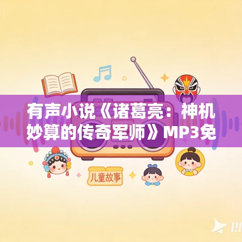 有声小说《诸葛亮：神机妙算的传奇军师》MP3免费打包下载 李明播音 18集