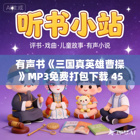 有声书《三国真英雄曹操》MP3免费打包下载 45集完结 呵壁问天播讲