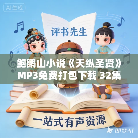 鲍鹏山小说《天纵圣贤》MP3免费打包下载 32集 有益播音