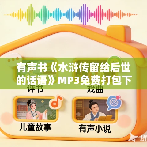 有声书《水浒传留给后世的话语》MP3免费打包下载 王学泰作品 11集 晟焕播音