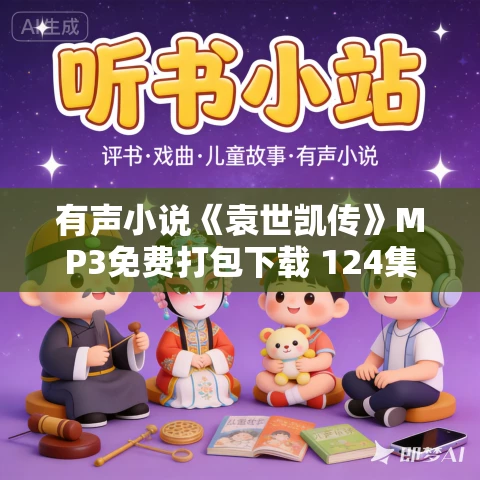 有声小说《袁世凯传》MP3免费打包下载 124集完结