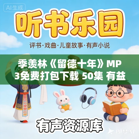 季羡林《留德十年》MP3免费打包下载 50集 有益播音 季羡林《留德十年》MP3免费打包下载 50集 有益播音