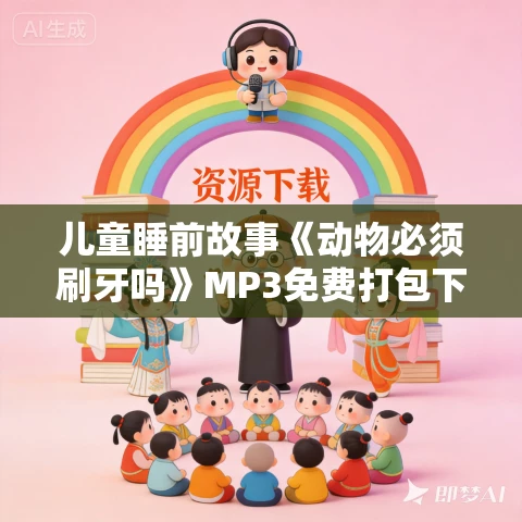 儿童睡前故事《动物必须刷牙吗》MP3免费打包下载 亨宁·维斯纳作品 52集 文月播音