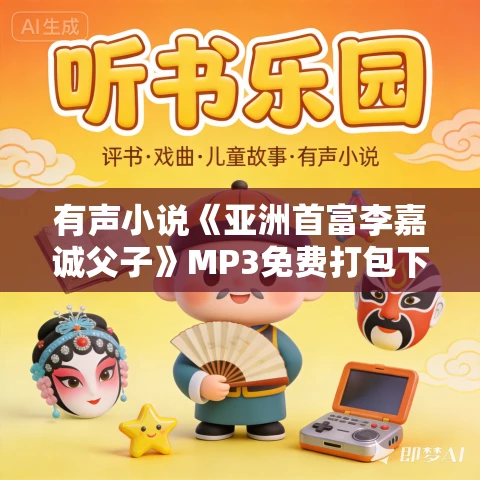 有声小说《亚洲首富李嘉诚父子》MP3免费打包下载 李慧敏播音 14集