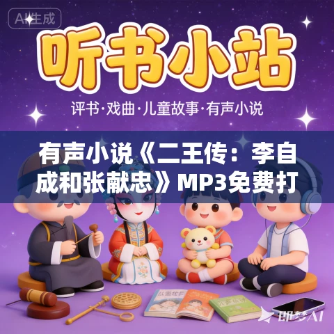 有声小说《二王传：李自成和张献忠》MP3免费打包下载 62集 孙献韬播音