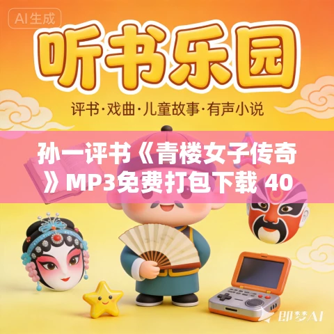 孙一评书《青楼女子传奇》MP3免费打包下载 40回全