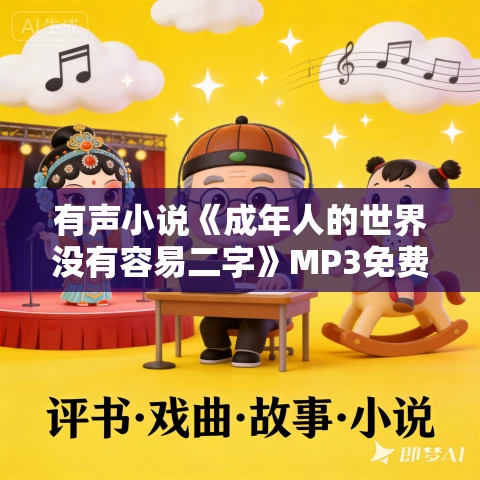 有声小说《成年人的世界没有容易二字》MP3免费打包下载 52集完结 有声小说《成年人的世界没有容易二字》MP3免费打包下载 52集完结
