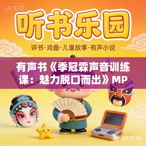 有声书《季冠霖声音训练课：魅力脱口而出》MP3免费打包下载