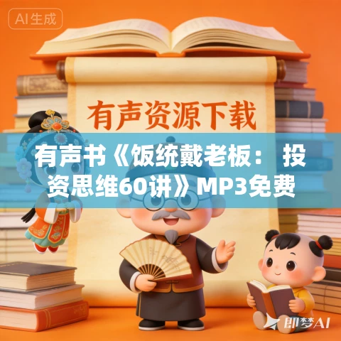 有声书《饭统戴老板： 投资思维60讲》MP3免费打包下载