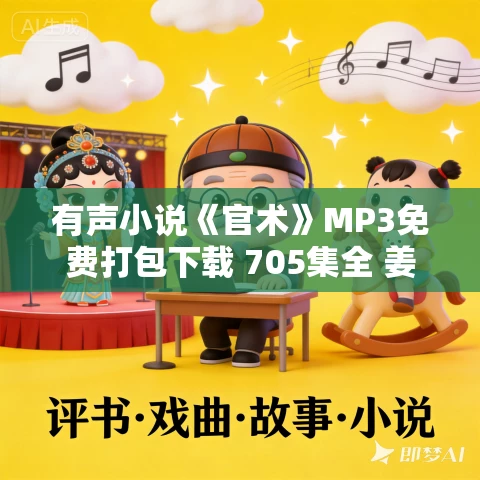 有声小说《官术》MP3免费打包下载 705集全 姜远方作品