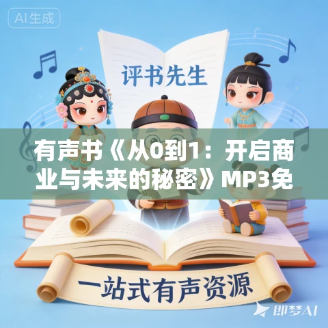 有声书《从0到1：开启商业与未来的秘密》MP3免费打包下载 彼得·蒂尔作品 28集 晟焕播音