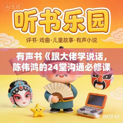 有声书《跟大佬学说话，陈伟鸿的24堂沟通必修课》MP3免费打包下载
