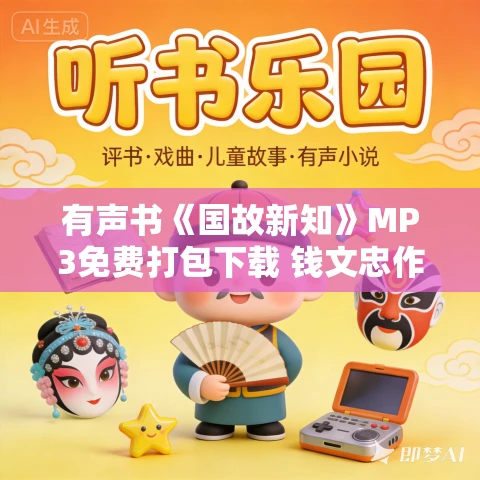 有声书《国故新知》MP3免费打包下载 钱文忠作品 15集 晟焕播音