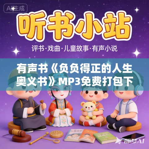 有声书《负负得正的人生奥义书》MP3免费打包下载  林育圣作品 34集 文月播音