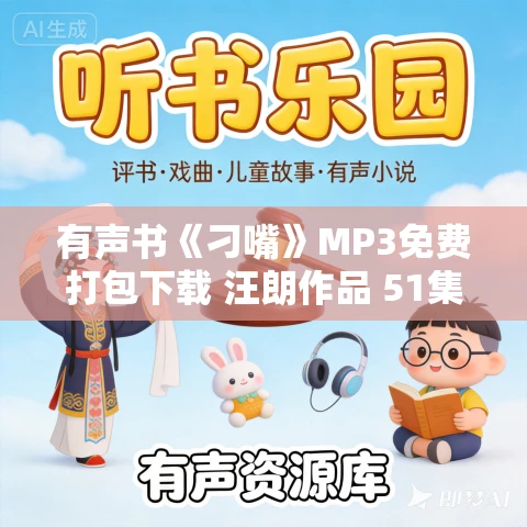 有声书《刁嘴》MP3免费打包下载 汪朗作品 51集 越泽播音