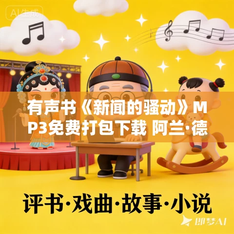 有声书《新闻的骚动》MP3免费打包下载 阿兰·德波顿作品 23集 文月播音