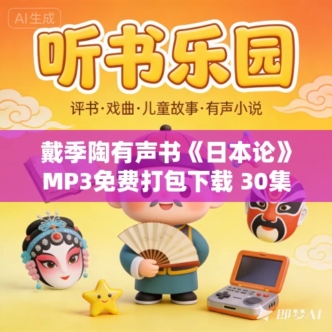 戴季陶有声书《日本论》MP3免费打包下载 30集 阿柯播音 戴季陶有声书《日本论》MP3免费打包下载 30集 阿柯播音