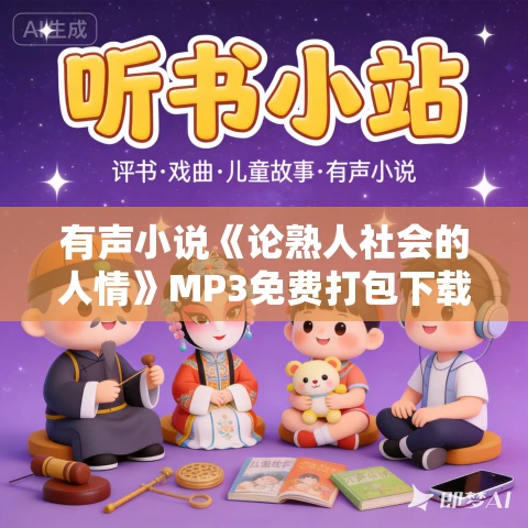 有声小说《论熟人社会的人情》MP3免费打包下载 贺雪峰作品 7集 小新播音