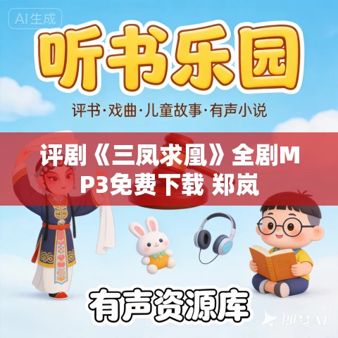 评剧《三凤求凰》全剧MP3免费下载 郑岚