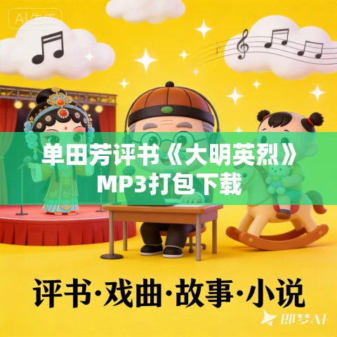 单田芳评书《大明英烈》MP3打包下载