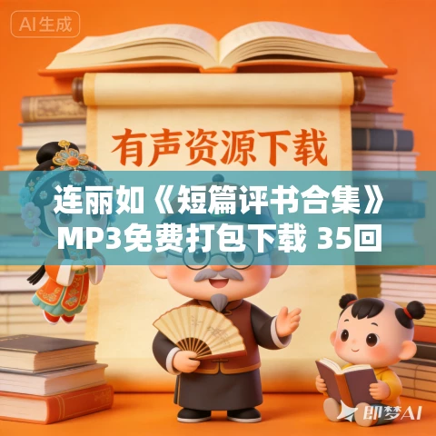 连丽如《短篇评书合集》MP3免费打包下载 35回