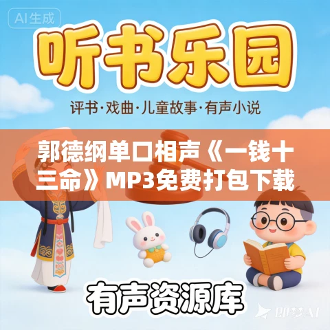郭德纲单口相声《一钱十三命》MP3免费打包下载 4回