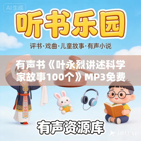 有声书《叶永烈讲述科学家故事100个》MP3免费打包下载 101集 有声书《叶永烈讲述科学家故事100个》MP3免费打包下载 101集
