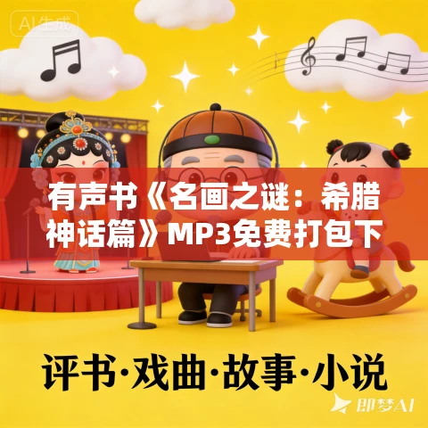 有声书《名画之谜：希腊神话篇》MP3免费打包下载 中野京子作品 21集 文月播音