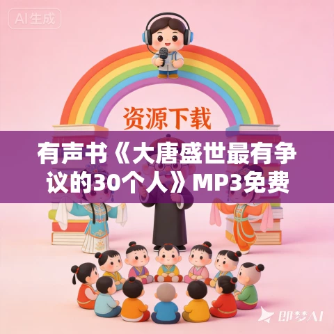 有声书《大唐盛世最有争议的30个人》MP3免费打包下载 郭灿金作品 42集 晨诵无声播音