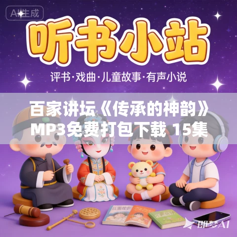 百家讲坛《传承的神韵》MP3免费打包下载 15集全